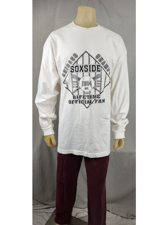 Alstyle Apparel & Activewear Other - AAA Chicago White Sox 2005 World Series Official Fan 2XL 2XLARGE T Shirt Top